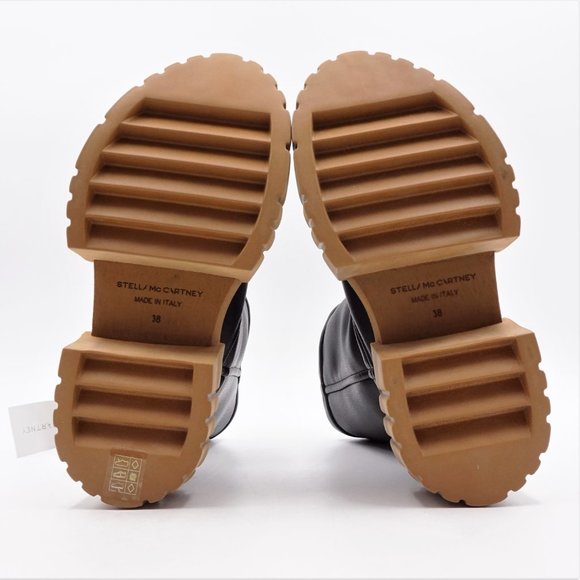 New in Box Stella McCartney Emilie Boots in Black Nappa Leather - Picture 13 of 16